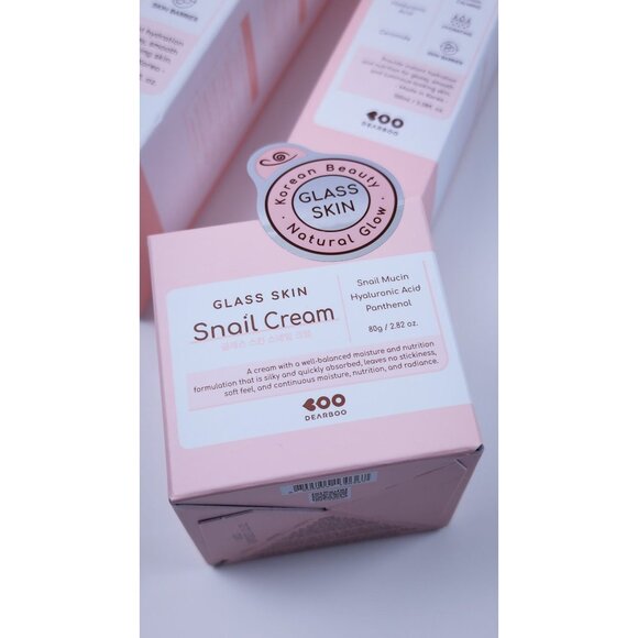 Dearboo Glass Skin Snail Toner Cream & Serum Set  Korean Beauty Skincare - Picture 4 of 14